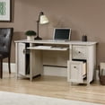 thumbnail image 2 of Scranton & Co Contemporary Wood Computer Desk in Chalked Chestnut, 2 of 13