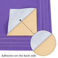thumbnail image 3 of 12PCS Velvet Fabric Sticky Back Adhesive Felt Sheet11.5"x15.5" Self-Adhesive Durable and Water Resistant Multi-purpose Ideal for Art and Craft Making, 3 of 8