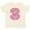 Natural, variant on Inktastic 3rd Birthday Flamingo 3 Year Old Girl Girls Toddler T-Shirt