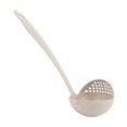 thumbnail image 2 of 2 In 1 Wheat Straw Long Handle Soup Porridge Spoons With Filter(Beige), 2 of 8