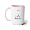 thumbnail image 2 of T is for Tequila Coffee Mug,Tequila Lover Gift,Gift for Woman,Gift for Man, 2 of 5
