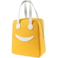 thumbnail image 1 of Kmbangi Insulated Tote Bag, Smiling Face Lunch Bag, 1 of 6