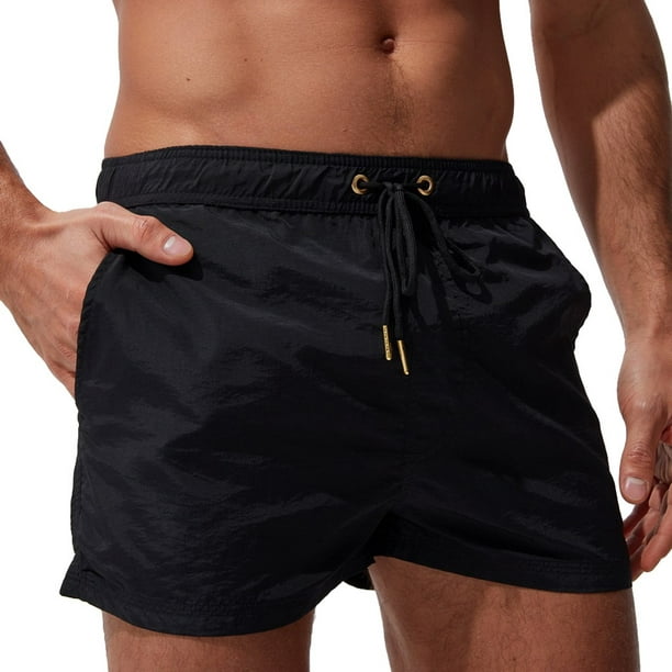 SAYFUT Mens Athletic Gym Shorts, Built-in Mesh Liner Elastic Waist Casual Running  Shorts Pocket Jogger Men Workout Short Pants 
