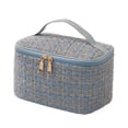 thumbnail image 2 of Bolsa de Maquillaje Fernando Estuche de Cosméticos Grande Azul, 2 of 8