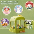 thumbnail image 4 of Dinosaurio Claw Machine Vanvimen para niños con moneda y cuenta regresiva, 4 of 7