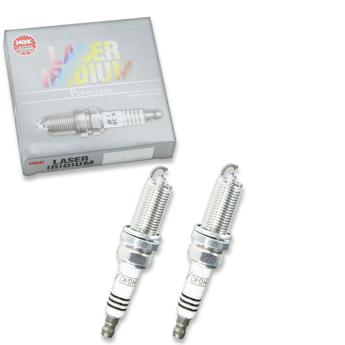 2 pc NGK 6858 Laser Iridium Spark Plugs for 1UXP-18-110 3473 4705 BY483-DFH6B FK20HBR11 IKBH20TT Ignition Wire Secondary