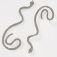 thumbnail image 3 of Pendientes de puño de serpiente punk, puño de oreja de serpiente sin perforar, pendientes de clip de envoltura de cobra punk, pendientes de oruga con personalidad, joyería para, 3 of 5