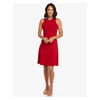 Karen Kane Women's Halter Dress Rayon Red XS