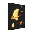 thumbnail image 4 of Trademark Fine Art Taudalpoi Rings of Saturn Canvas Wall Art, 4 of 4