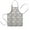 White Halloween Skull, variant on White Halloween Witch Pumpkin Pattern Kids Aprons for Girls and Boys,Adjustable Neck Strap Toddler Aprons for Kids Cooking Baking,23.6"x19"