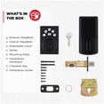 thumbnail image 3 of Cerrojo electrónico con código inteligente Kwikset Powerbolt 9240CNT-514, 3 of 9