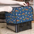 thumbnail image 7 of Naloa Construction Vehicles 4 Slice Toaster Dust Cover Bread Machine Oven Dustproof Cover Kitchen Bakeware Protector Dustproof(12.4 x 10.6 x 8.2), 7 of 7