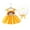 Yellow, variant on MXIEZI Baby Girls Sling Dress 6 Months-3 Years Newborn Halter Sleeveless Dresses Summe Colorful Beach Sundress
