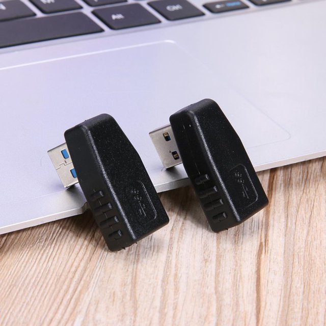 Línea de extensión USB macho a hembra adaptador de cable de codo USB 3.0 de 90 grados Ndcxsfigh Nuevos Originales