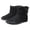 Black, variant on Barefoot Boots Women, Winter Snow Footwear, Wide Toe Box Design, Zero Drop, Fur Lined Ankle Hiking Booties, Lightweight