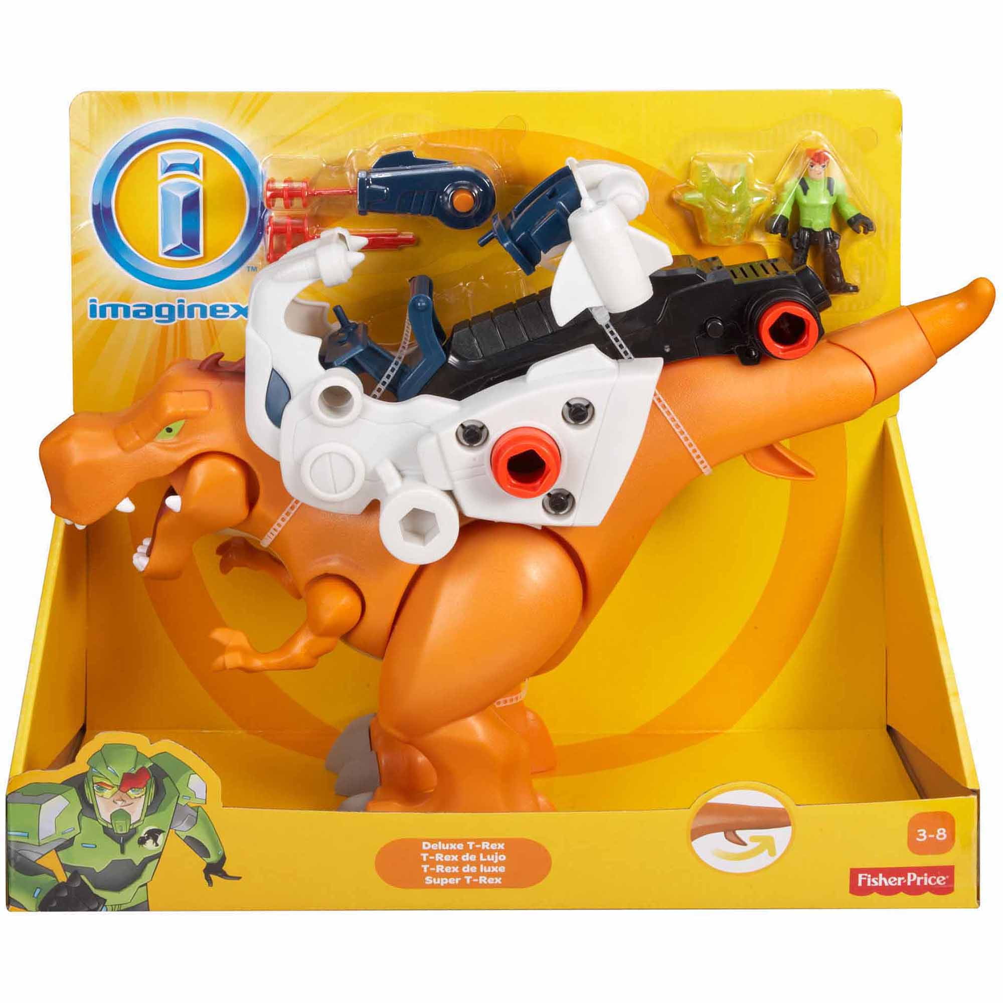 imaginext robot dinosaur