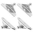 thumbnail image 1 of KAKOWELY strut ball mount 4pcs Gas Strut Ball Mount Bracket Kit Ball Stud Mounting Bracket for Lift Support Prop Gas Struts Lift Shocks Spring Closer Piston Props, 1 of 4