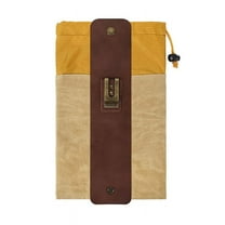 Foraging Bag with Extra Oversized Storage, Leather Foraging Pouch for Outdoor Hiking & Camping