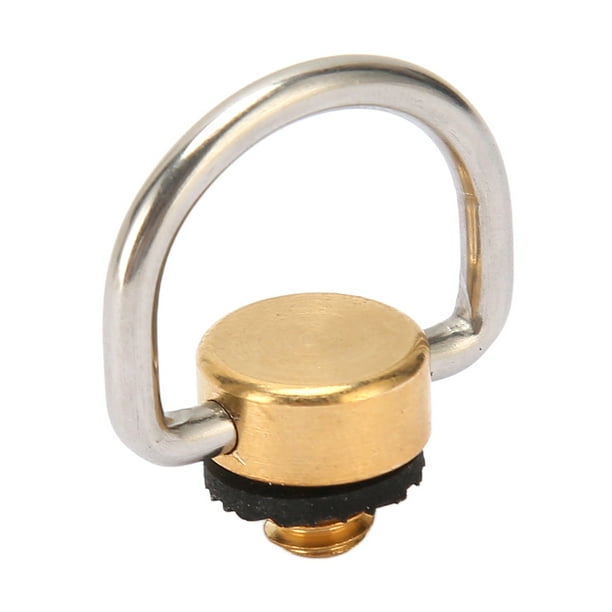 Tornillo de Anillo en D de Acero Inoxidable de 1/4 Pulgadas y 06mm Soporte con Bisagras Tornillo de Fijación de Cámara para Trípode de Cámara DSLR GZ 38KT ML4 ANGGREK Otros