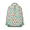 thumbnail image 3 of Elephant & Floral Print Backpack - Waterproof School Bag for College Students, Stylish Laptop Backpack, Comfortable Straps, Cute Gift Idea, 3 of 6