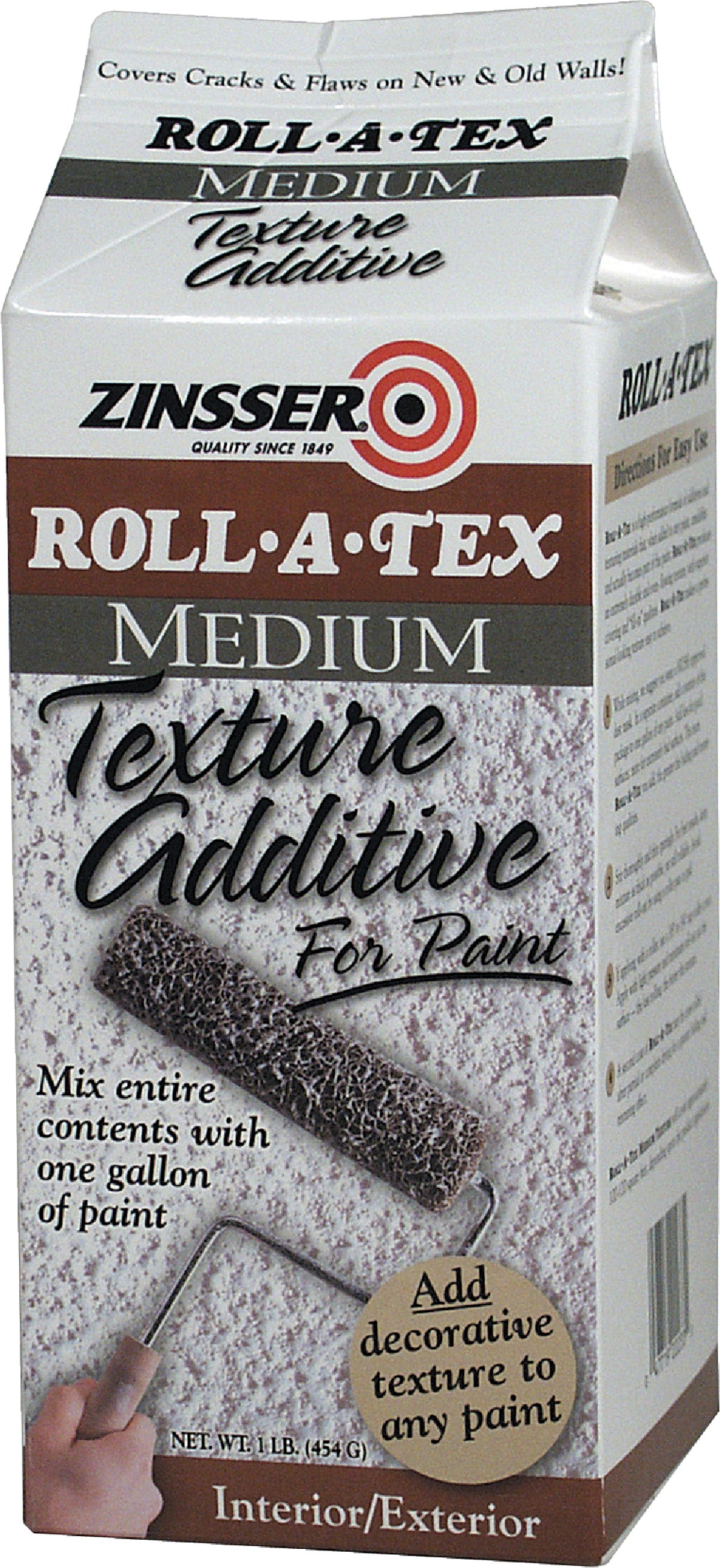 RustOleum Zinsser RollATex Texture Paint Additive 1 Lb.