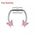 thumbnail image 5 of QQTDFG 16G Magnetic Clip on Nose Ring Stainless Steel Non Piercing Septum Rings Jewelry-Style 2, 5 of 9