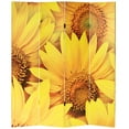 thumbnail image 6 of Oriental Furniture 6 ft. Tall Sunflowers Canvas Room Divider - 4 Panel, 6 of 7