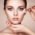 thumbnail image 4 of 2 Pieces Large Powder Brushes, Soft Fluffy Makeup Brushes (rose Gold), 4 of 5