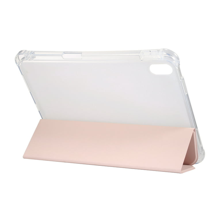 Mastten Compatible with iPad 10th Generation Case with Pencil Holder, iPad  10.9 Case with Clear Transparent Back Shell, Auto Wake/Sleep, Shockproof
