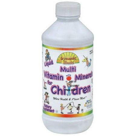 Dynamic Health multivitamines, avec des minéraux, pour les enfants, liquide, 8 FL OZ