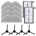 thumbnail image 3 of 1 Set Side Brush Filter Mop Cloth Kit For Eufy X8 Pro Serie X8 Pro SES Vacuum Cleaner Effectively Removing Dust And Debris, 3 of 8