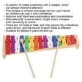 thumbnail image 4 of 15 Notes Xylophone, 15 Key Notes Colorful Educational Xylophone Educational Glockenspiel Xylophone Instrument with 2 Mallets for Kids, 4 of 9