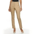 thumbnail image 5 of Gloria Vanderbilt Anita Straight Trouser Pant, Womens, 5 of 5