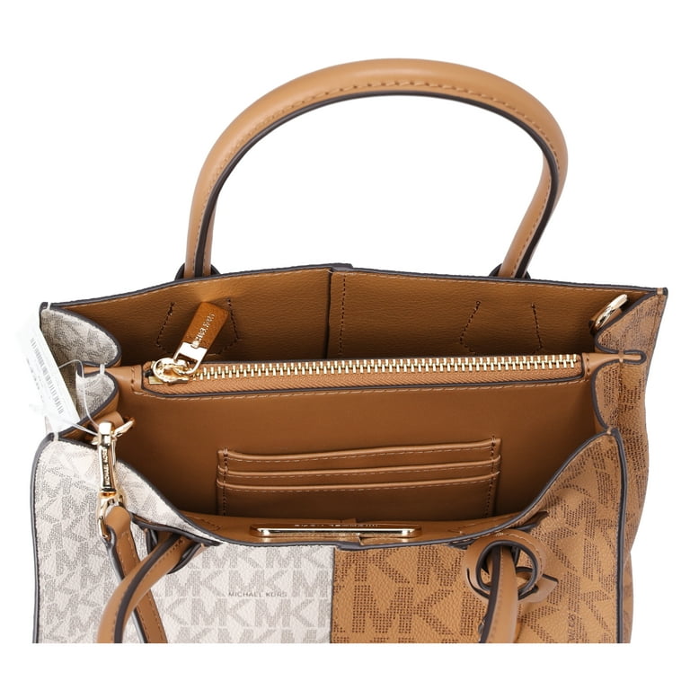 Michael Kors Women's Mercer Medium Two-Tone Logo Crossbody