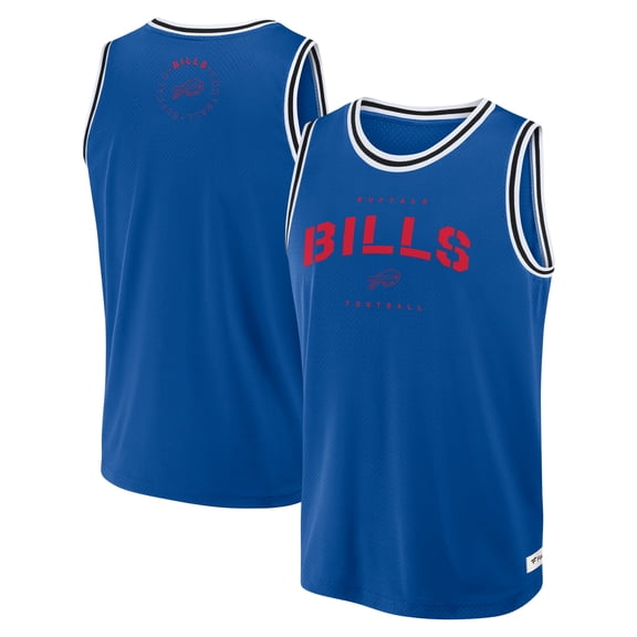 Men's Fanatics Royal Buffalo Bills Elements Future Ground Jersey Tank Top