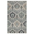 thumbnail image 2 of BNM Vintage Floral Damask Indoor Area Rug, 4' x 6', Deep Royal, 2 of 6