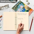 thumbnail image 4 of FORMRS 1-Subject Spiral Notebook 8" x 5" College Ruled 60 Refillable Sheet A5 Hard Cover, 2 Pack, Blue Window, 4 of 7
