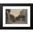 thumbnail image 2 of Jan Ciągliński 14x11 Black Modern Framed Museum Art Print Titled - Athens. from the Journey to Greece. (1905), 2 of 5