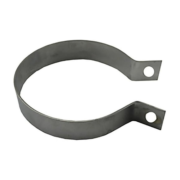 Juego Abrazadera De Mofle Miller Gris Material Fierro Largo 12.5 Cm Diámetro Interior 22.2 Mm