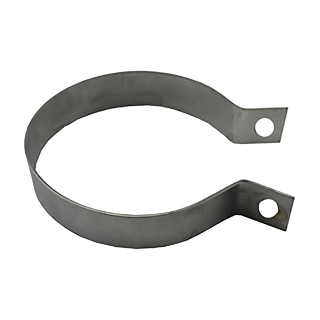 Juego Abrazadera De Mofle Miller Gris Material Fierro Largo 12.5 Cm Diámetro Interior 22.2 Mm