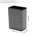 thumbnail image 4 of Unique Bargains Car Trash Can with Hook and Back Clip Hanging Plastic Trash Bin White 1 Pcs, 4 of 7