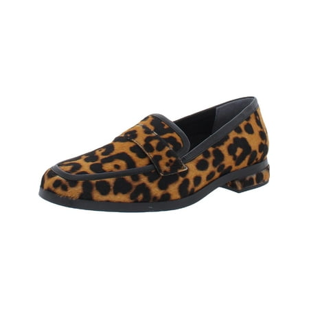 

Vionic Womens Sellah Calf Hair Animal Print Loafers
