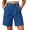 520-Blue, variant on Byworldtasic Women's Lightweight Hiking Shorts with Pockets Running Casual Cargo Shorts for Golf Travel Athletic Camping