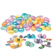 Fun Express Candy-Filled Easter Eggs, 1000Pack, Assorted Colors