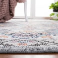 thumbnail image 4 of SAFAVIEH Phoenix Phipp Medallion Area Rug, Ivory/Grey, 8' x 10', 4 of 8