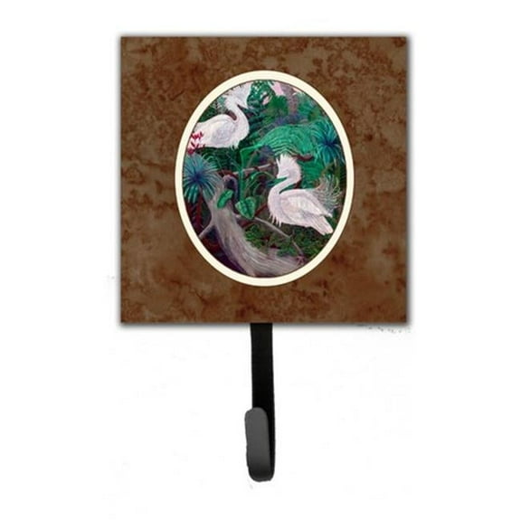 Bird Egret Leash or Key Holder