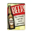 thumbnail image 3 of Carteles de hojalata de cerveza francesa vintage, decoración temática, carteles de pared de pub, club, bares irlandeses, placa de metal, vodka retro, hierro, 3 of 5