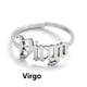 thumbnail image 1 of Fiudx Juego de Anillos, Banda de Aleación con Detalles de Piedras Preciosas, Elegante Colección de Anillos de Metal, Anillo Informal para Fiesta, Regalo de Aniversario de Boda, Ideal para Cualquier O, 1 of 2