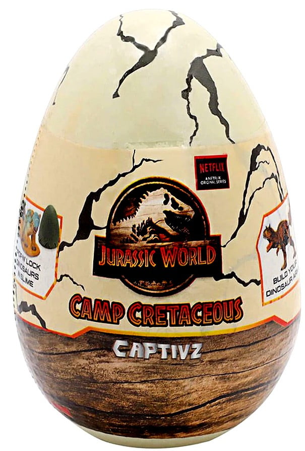 Jurassic World Camp Cretaceous Captivz Mystery Egg Pack (1 RANDOM 