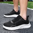 thumbnail image 6 of Men's Wide Toe Running Shoes, Breathable Lightweight Athletic Sneakers with Cushioned Sole for Walking, Training, Hiking and Everyday Wear, 6 of 9